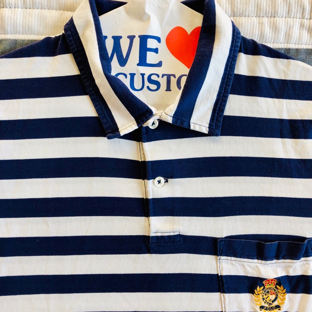 Men’s Polo Ralph Lauren Stripped Polo Shirt
